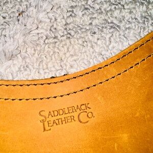 Saddleback Leather Co 13” Leather Laptop Sleeve-Never Used!
